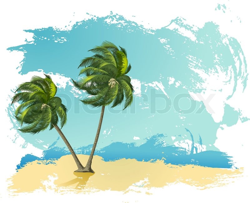 800x648 Holiday Caribbean Illustration Isolated On White Background