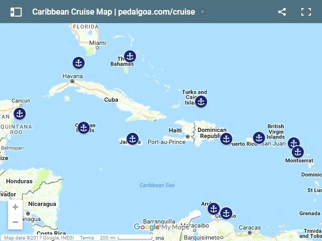 639x479 Caribbean Islands On Map