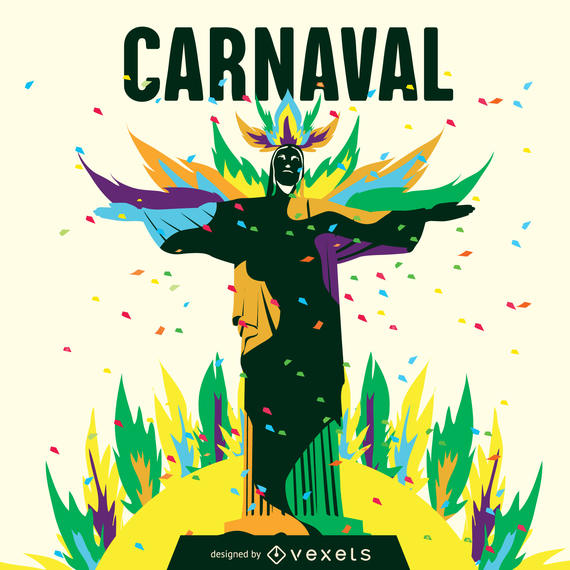 570x570 Carnaval De Rio Illustration