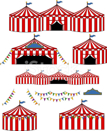 Carnival Tent Vector