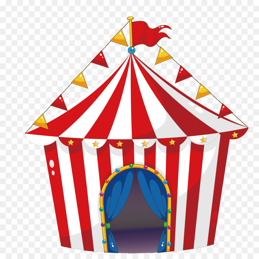 900x900 Tent Circus Carnival Illustration