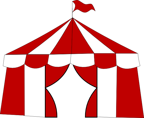 600x493 Carnival Tent Clipart Red Circus Tent Clip Art