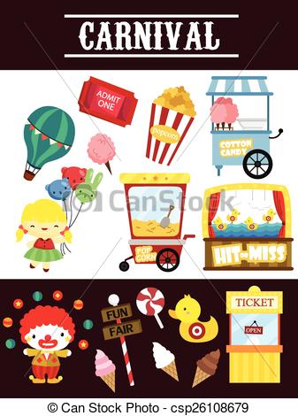 337x470 Carnival Vector Set.