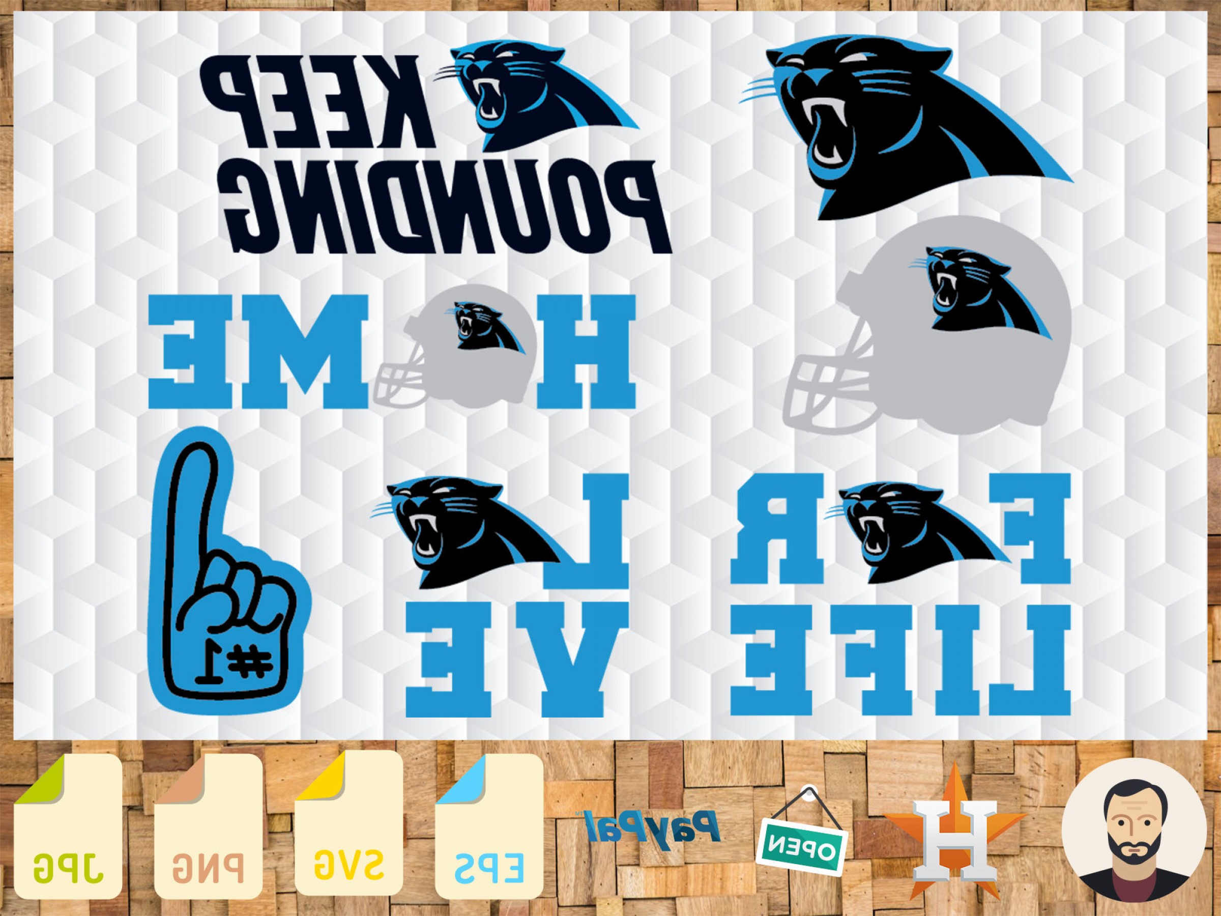 2400x1800 Carolina Panthers Svg Eps Jpg Png Sohadacouri