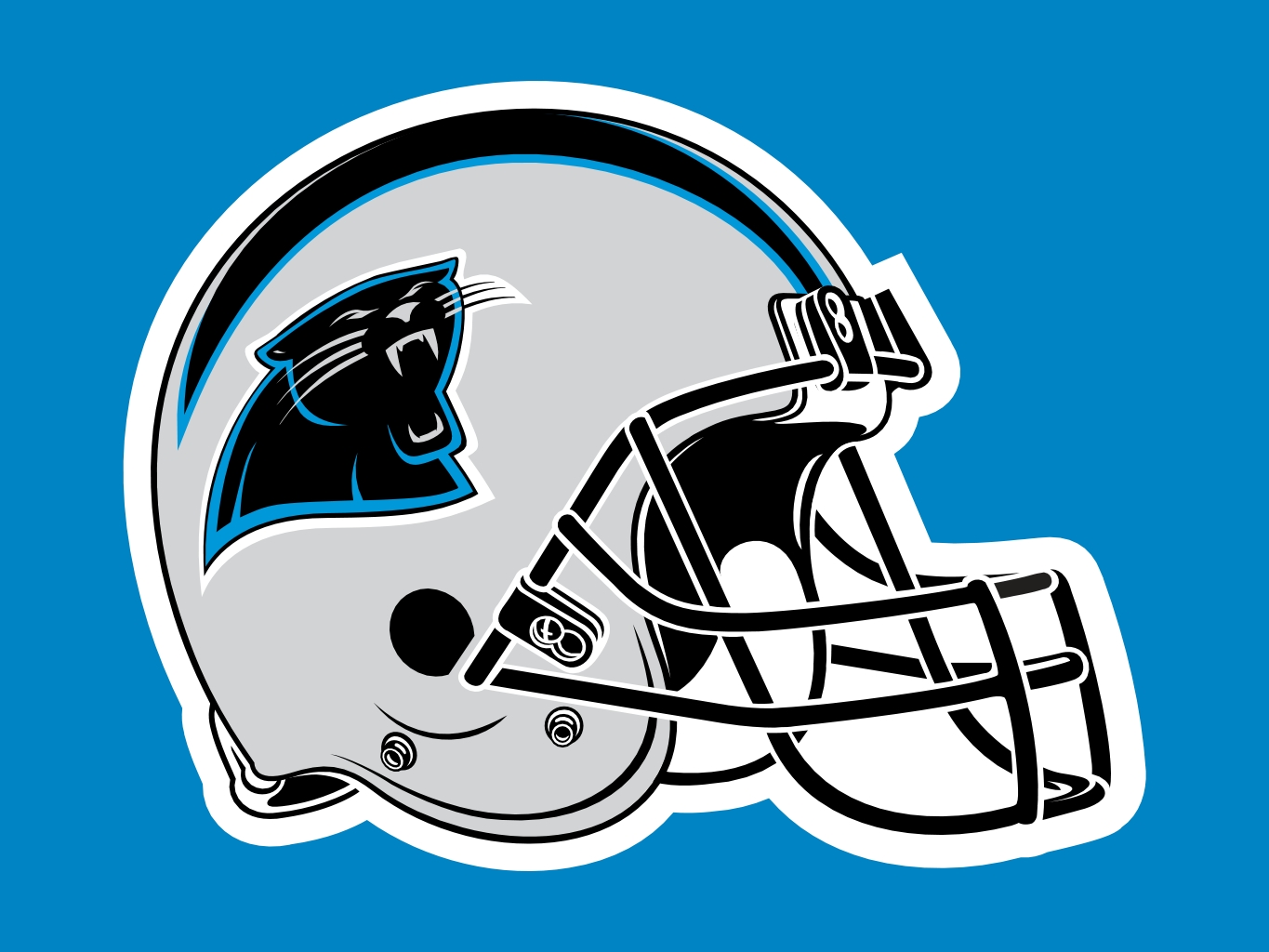 1365x1024 Carolina Panthers Clipart