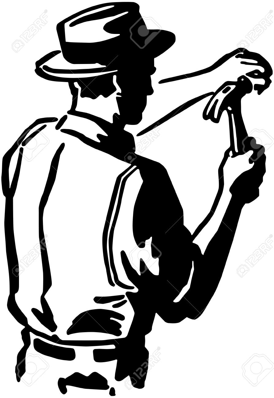 894x1300 Carpentry Clipart Skilled Worker ~ Frames ~ Illustrations ~ Hd