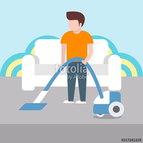 500x500 Carpet Cleaning Illustration Stock Image And Royalty Free Vector