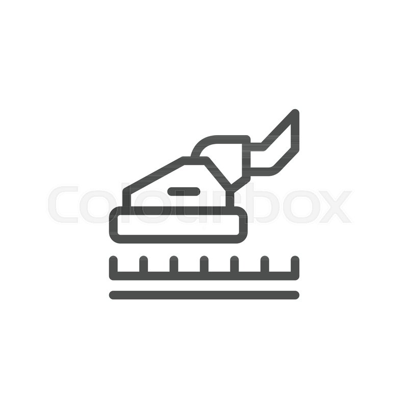 800x800 Carpet Cleaning Line Icon Isolated On White. Vector Illustration