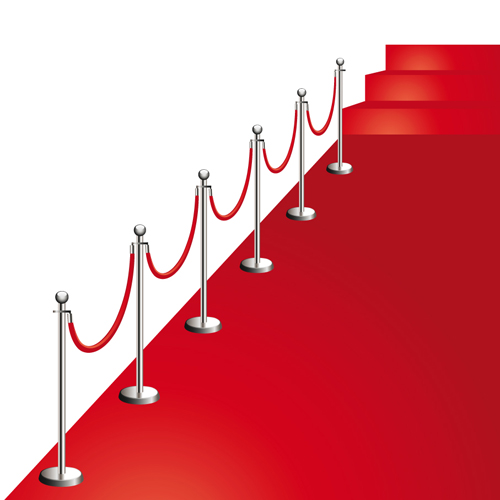 500x500 Noble Red Carpet Vector Set 02 Free Download