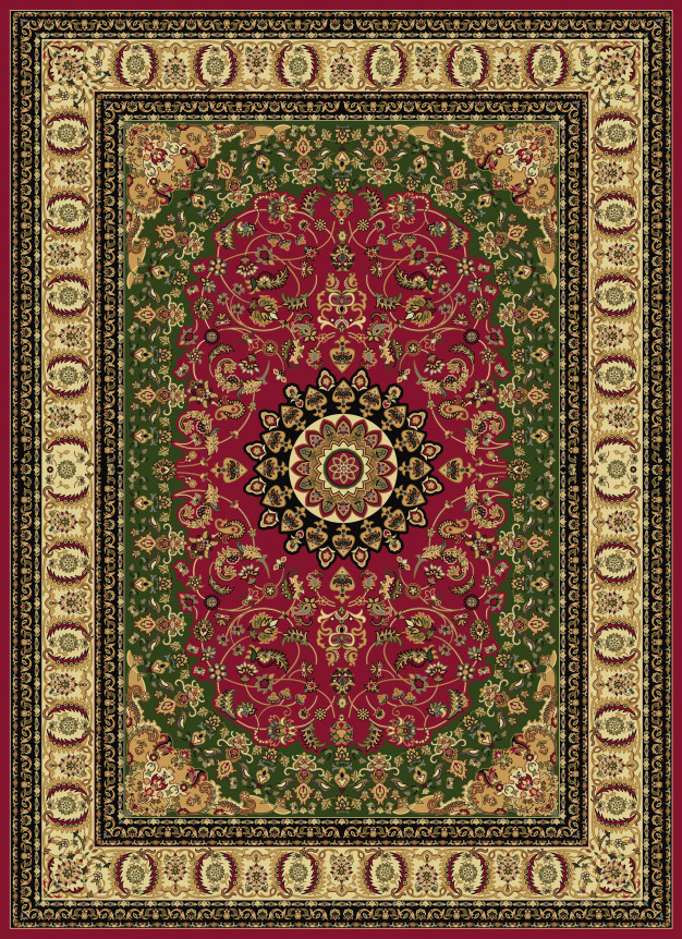 626x862 Oriental Carpet Vector Premium Download