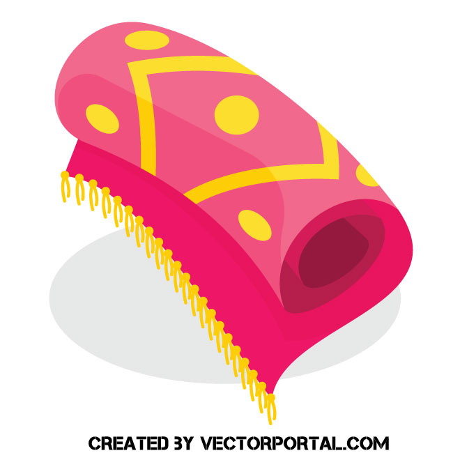 660x660 Arabic Carpet Vector Image