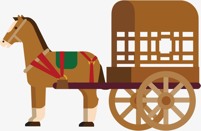 650x423 Horse Cart Vector, Horse Vector, Hand, Brown Png And Vector For