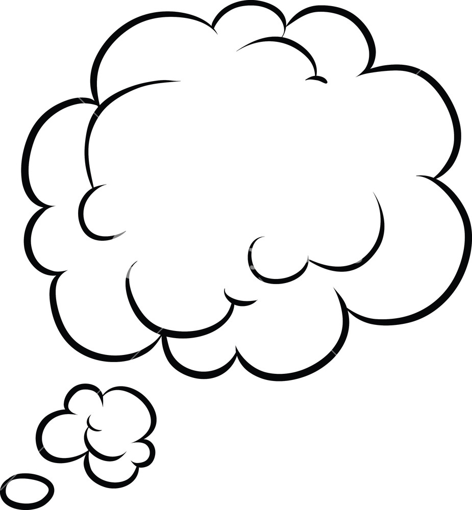 925x1000 Comic Bubble Vector Element Royalty Free Stock Image