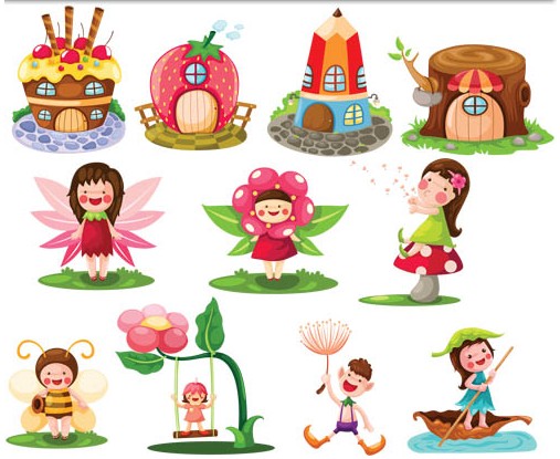 507x415 Cute Cartoon Characters Vector Ai Format Free Vector Download