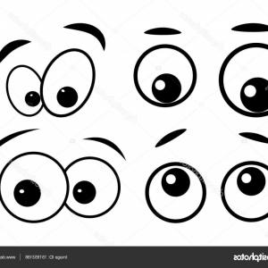 300x300 Set Of Cartoon Eyes Vector Sohadacouri