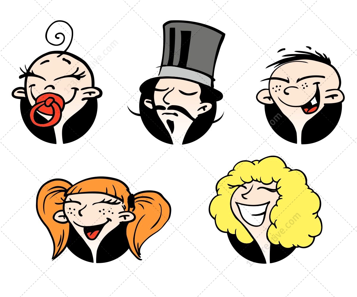 1200x1000 Girl Cartoon Faces Desktop Backgrounds