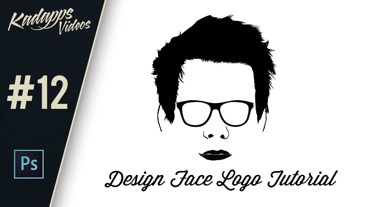 1280x720 How To Make Your Face As A Logo In Photoshop Vector Cartoon