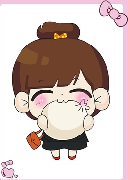 262x368 Cute Girl Free Vector Download (8,553 Free Vector) For Commercial