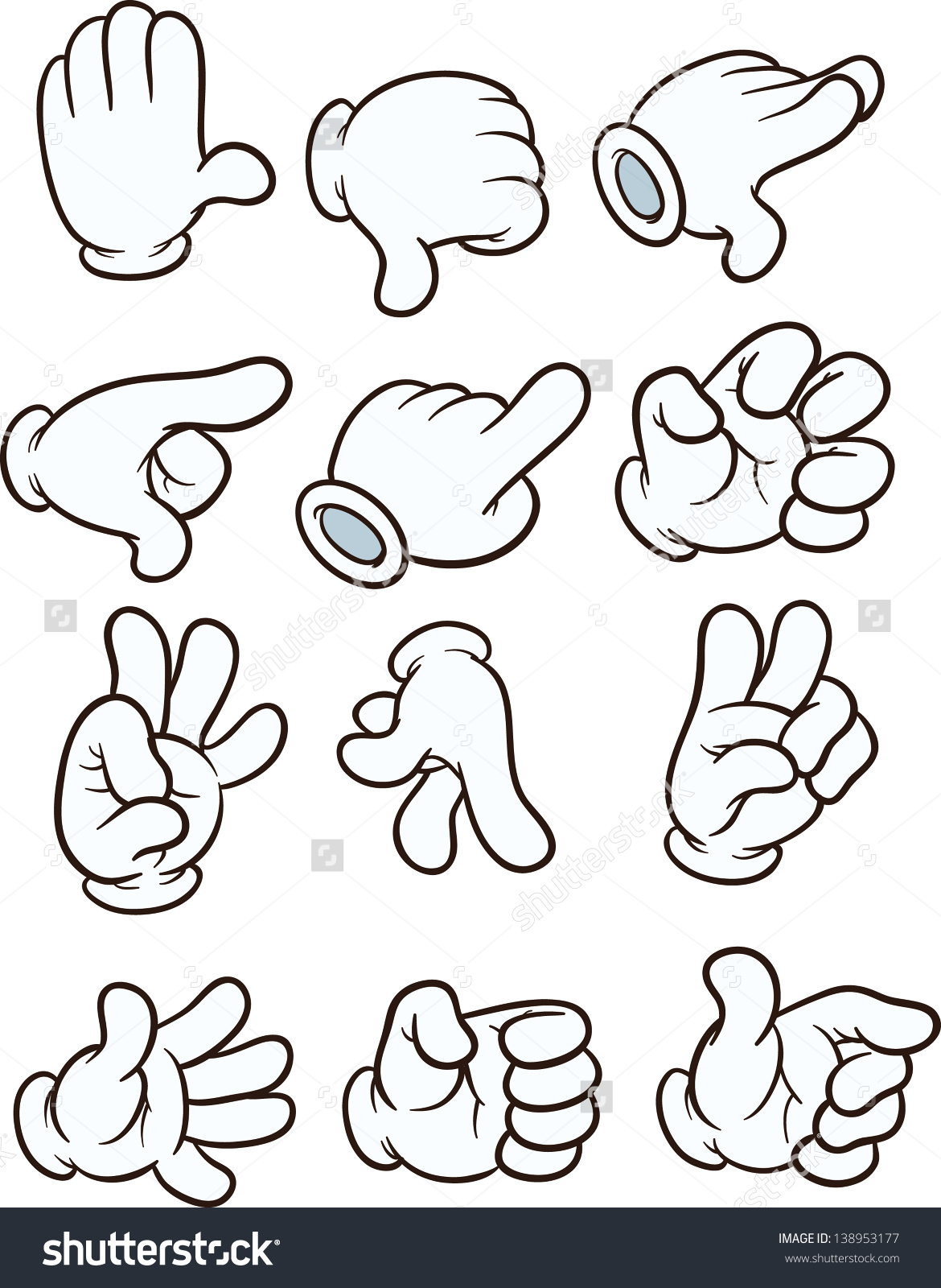 1170x1600 Hand Cartoon Clip Art Library Stock