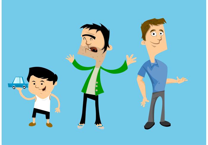 700x490 Cartoon People Vectors Free Vector Graphics Everypixel