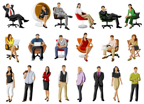 600x436 Free Free Vector About Cartoon People Working Psd Files, Vectors