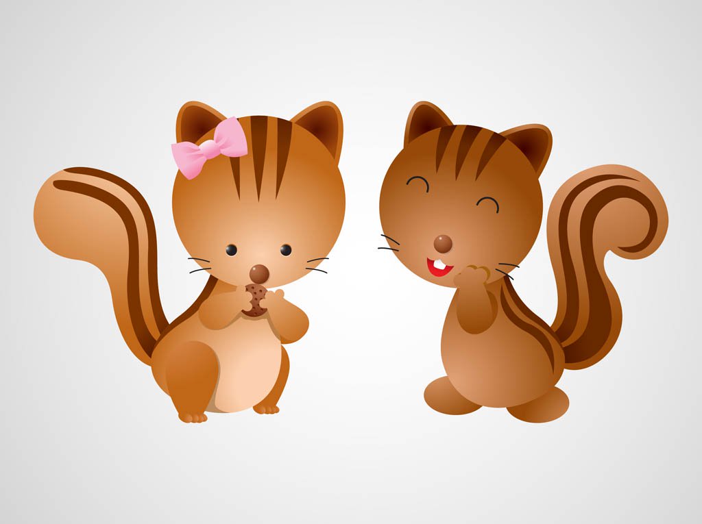 1024x765 Vector Squirrels Vector Art Amp Graphics