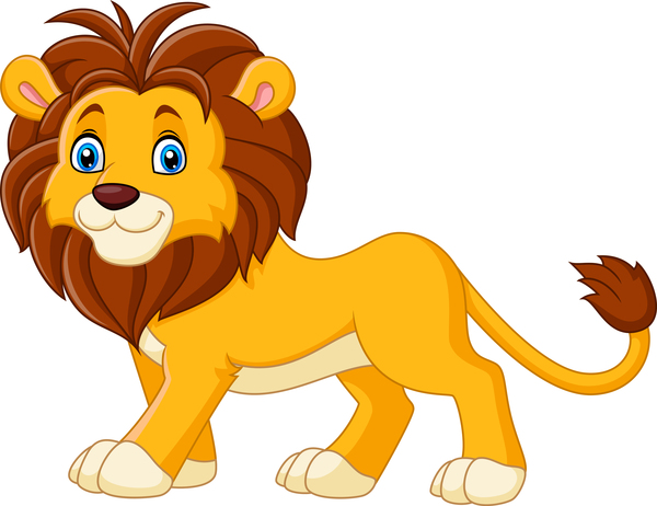 600x462 Lion Cartoon Vector Free Download