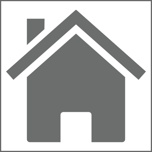 500x500 House Icon Public Domain Vectors