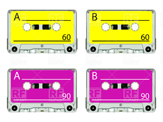 523x392 Cassette Tape Vector Image Vector Artwork Of Technology