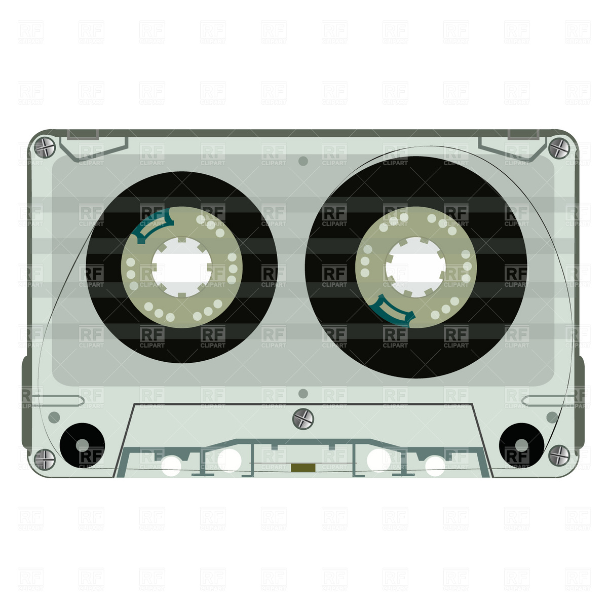 1200x1200 Colorful Retro Cassette Tapes Vector Image Vector Artwork Of