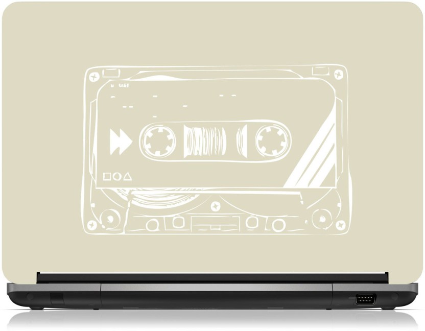 832x648 Zapskin Cassette Tape Vector Art Skin Vinyl Laptop Decal 10.1