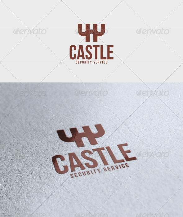 590x700 Castle Logo By Emilguseinov Graphicriver
