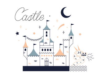352x247 Free Flat Castle Vector Icon Free Vector Download 411675 Cannypic