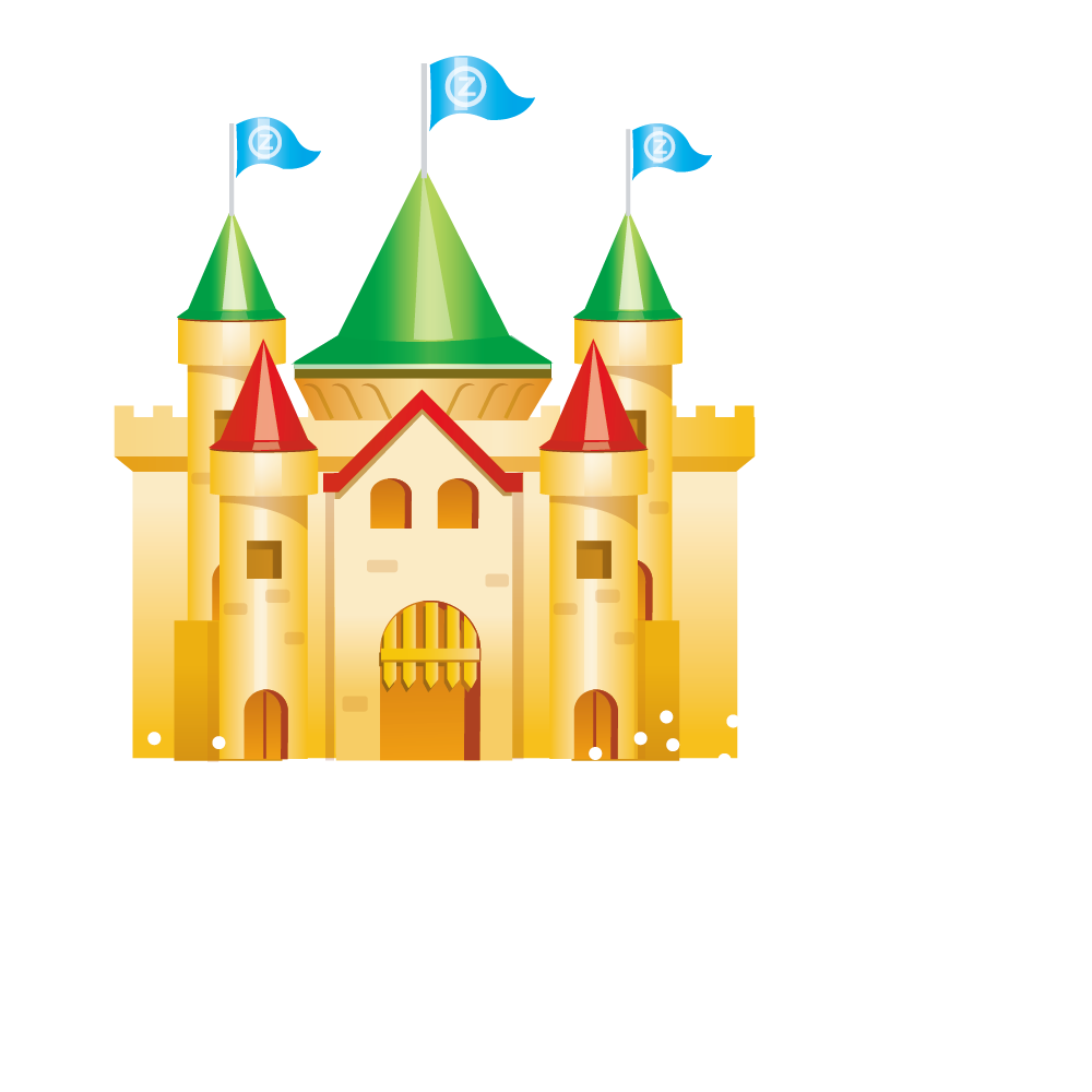 1000x1000 Castle Royalty Free Toy Clip Art