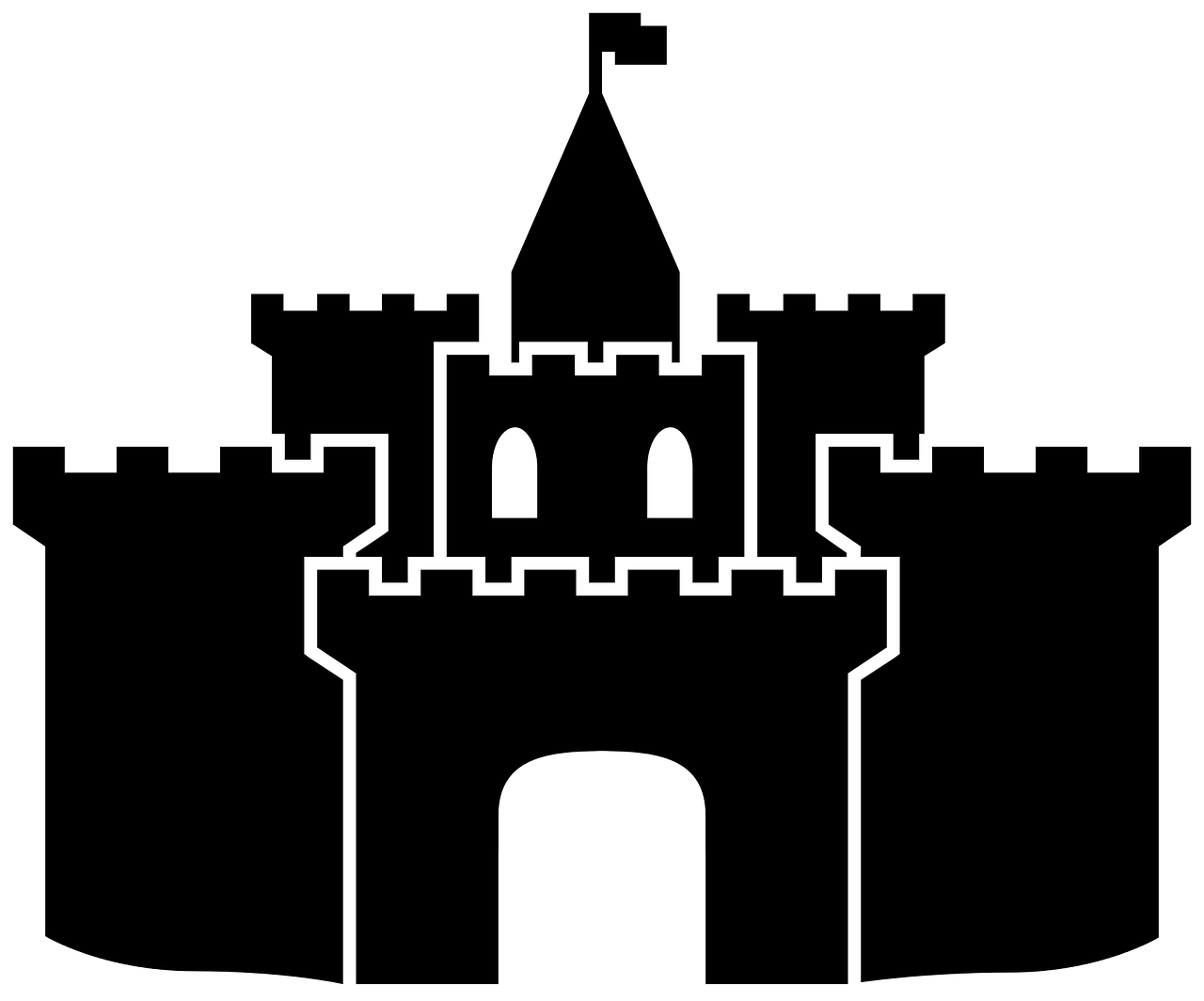 1280x1064 Castle Vector