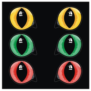 300x300 Cat Eyes Vector