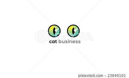450x272 Cat Eyes Vector Logo Sign