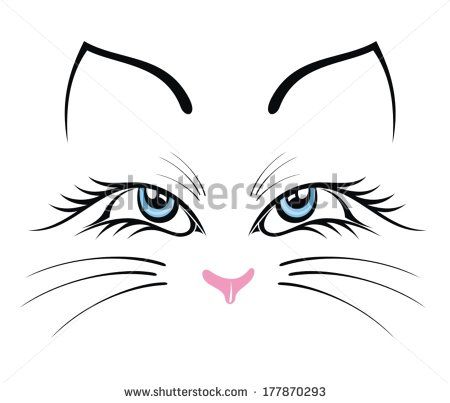 450x403 Cat Face Drawing Free Vector For Free Download About (23) Free