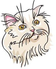 180x224 Free Cat Face Clipart And Vector Graphics
