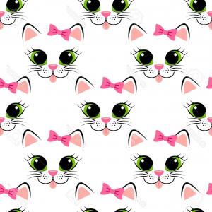 300x300 Stylized Simple Silhouette Of Cats Face Vector Clipart Arenawp