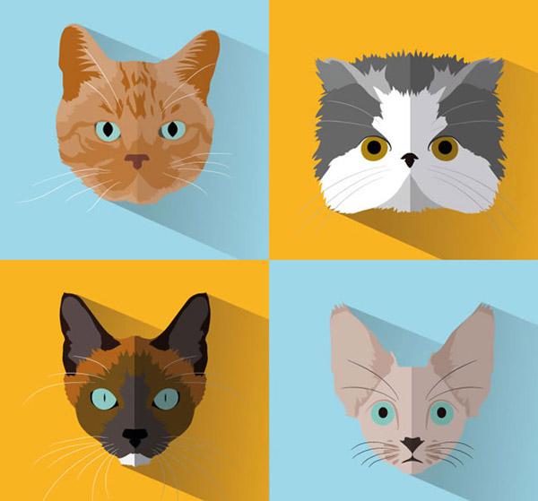 600x559 Cat Head Vector [Ai]