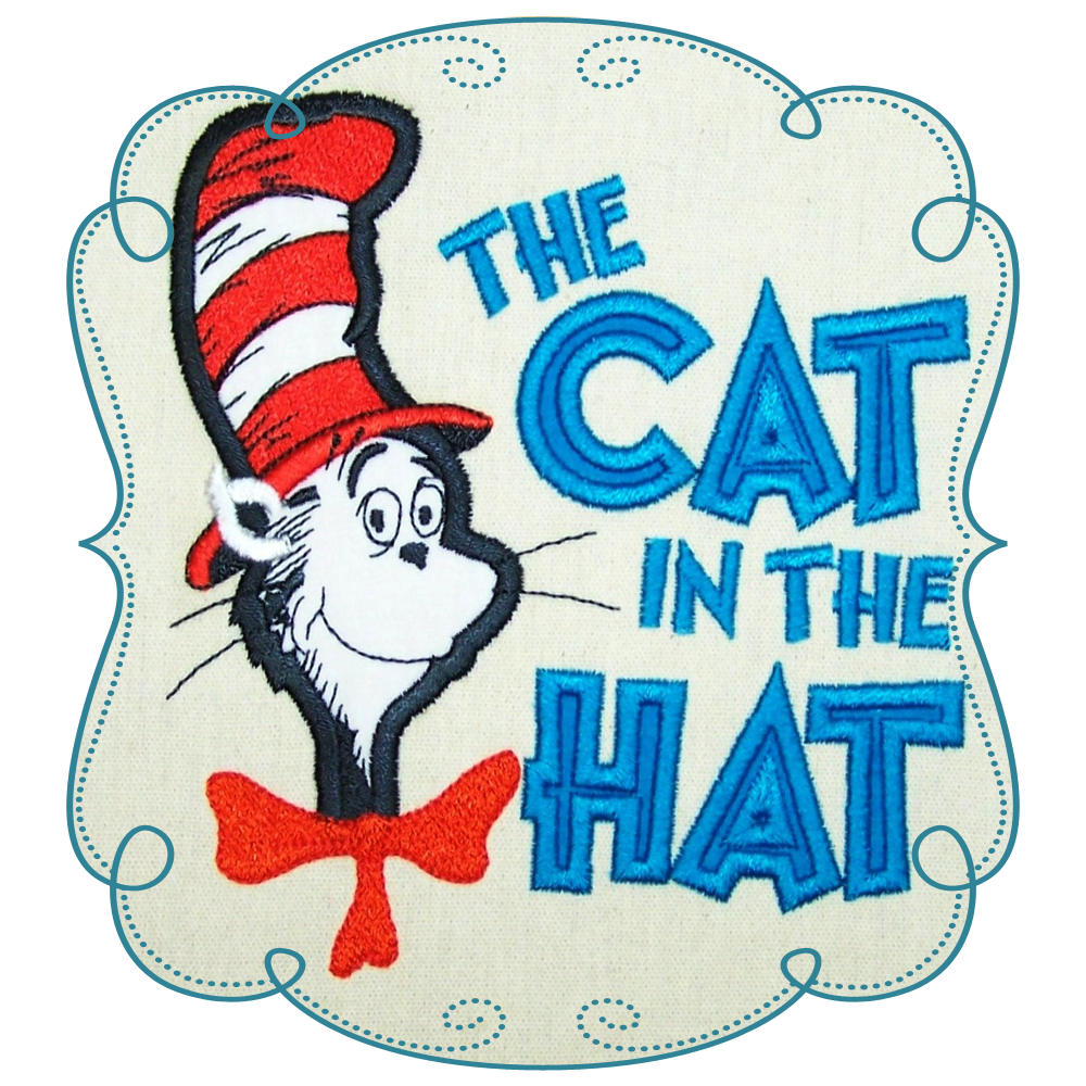 1000x1000 Cat In The Hat Reading Vector Royalty Free Download