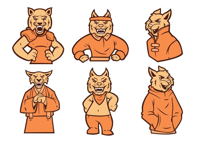 686x490 Wild Cat Logo Vector