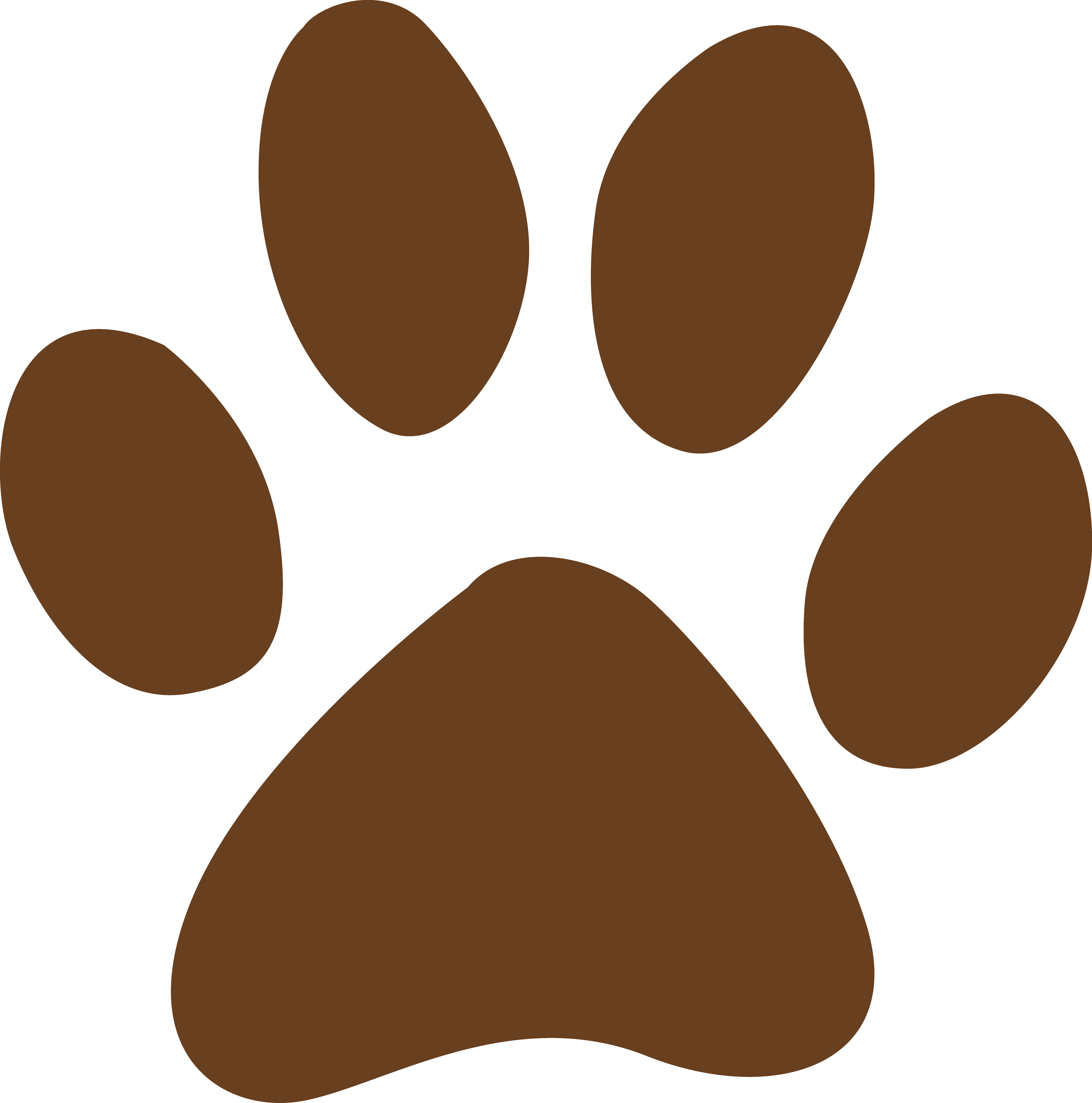 3626x3664 Collection Of Free Kitten Vector Paw Print. Download On Ubisafe