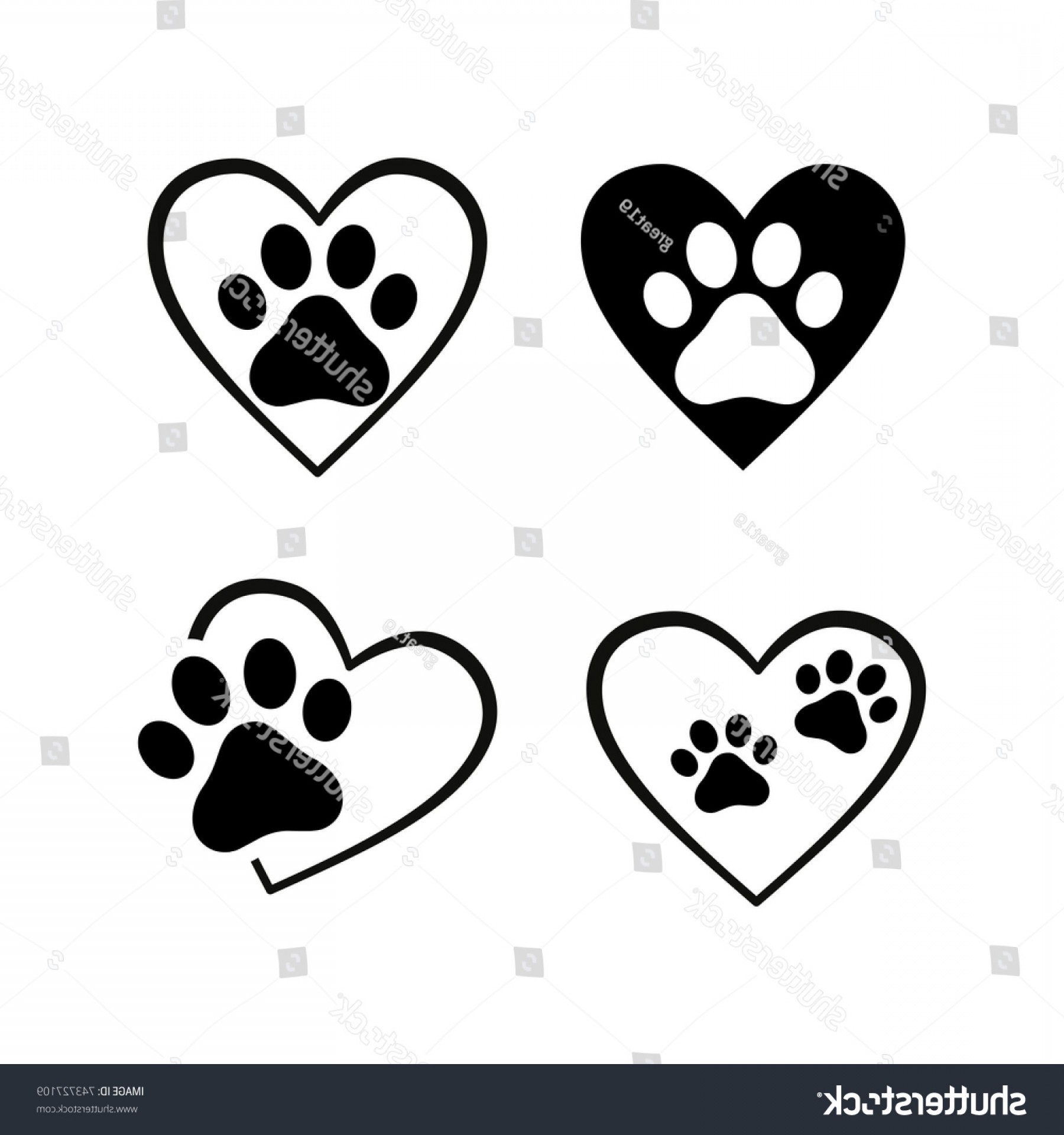 1800x1920 Cat Dog Paw Print Inside Heart Arenawp