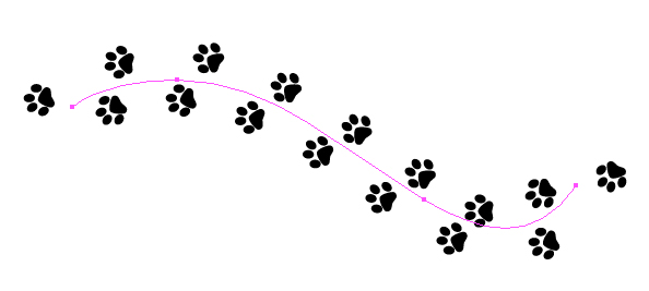 594x267 Quick Tip How To Create A Simple Paw Print Scatter Brush In Adobe
