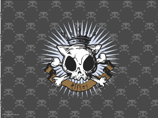 600x450 Cat Skull By Mictlantectli