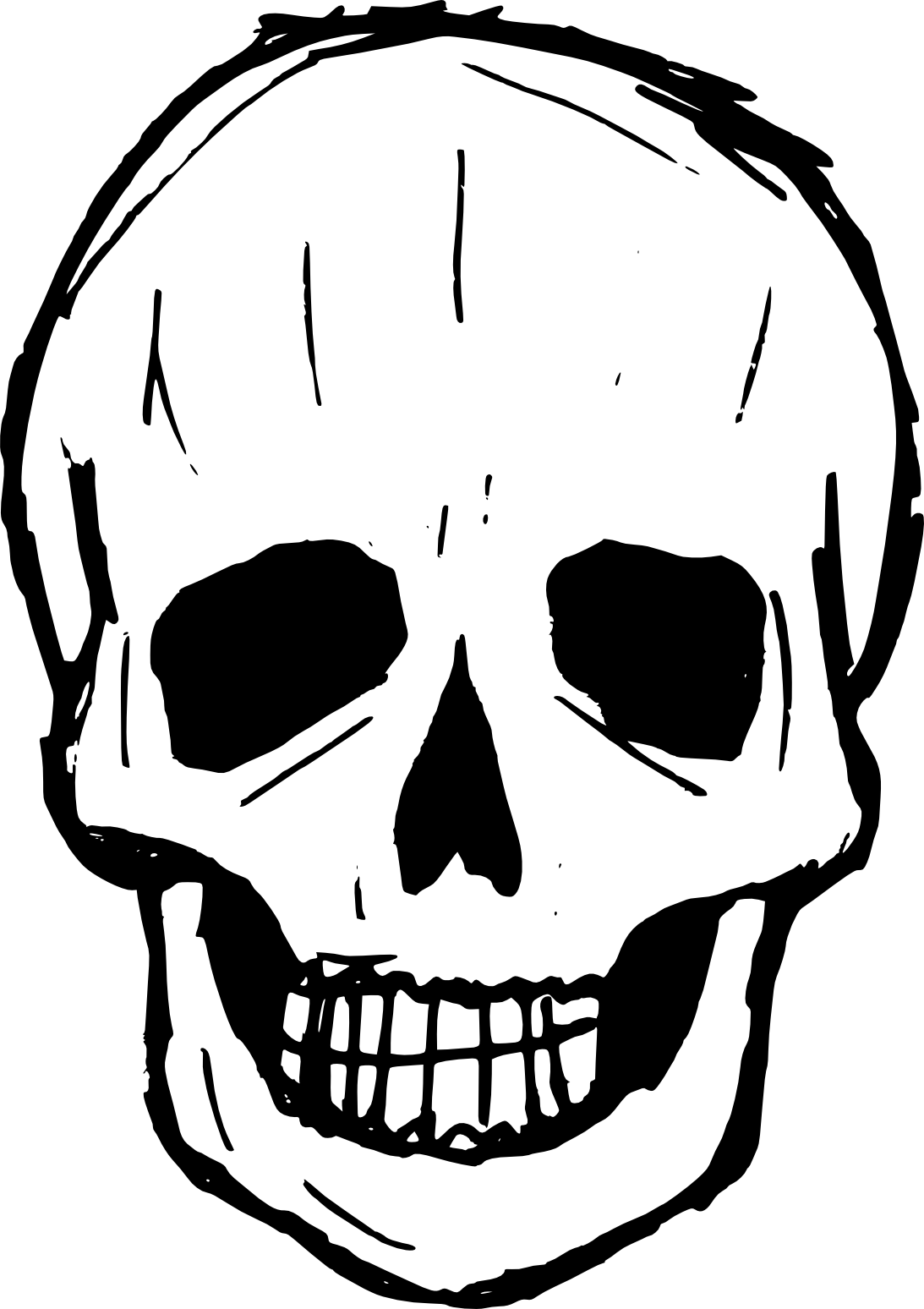 1093x1548 Collection Of Free Skull Vector. Download On Ubisafe