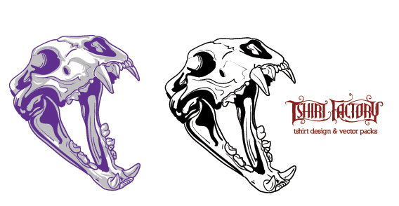 568x294 Skull Animal 123freevectors