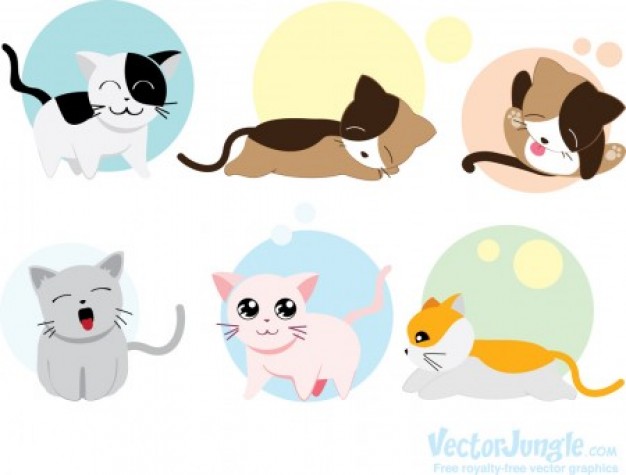 626x475 Vectors Of Cats Free Vector Graphics Everypixel